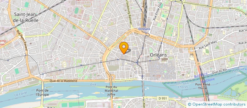 localisation de l'entreprise HOLDING D'IMAGERIE MEDICALE à ORLEANS