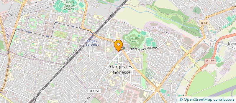 localisation de l'entreprise HOLDING D'OR  GARGES-LES-GONESSE