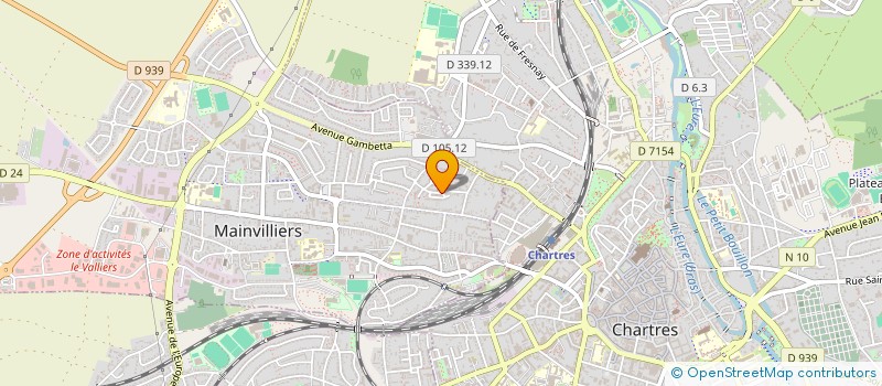 localisation de l'entreprise HOLDING DABABI à MAINVILLIERS
