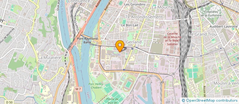 localisation de l'entreprise HOLDING DAHMAN  LYON