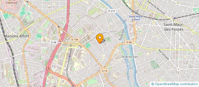 localisation de l'entreprise HOLDING DANEM CONSULTING à CRETEIL