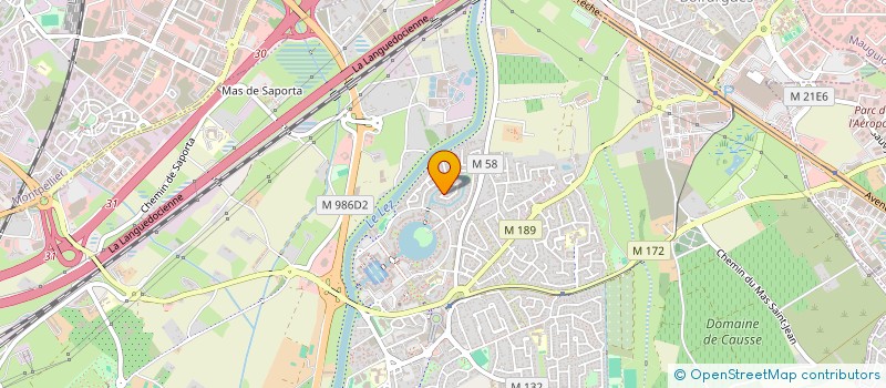 localisation de l'entreprise HOLDING DARDOUR à LATTES