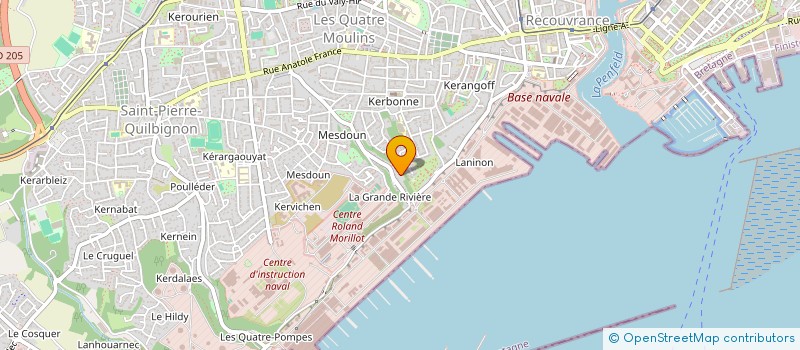 localisation de l'entreprise HOLDING DARMIN à BREST