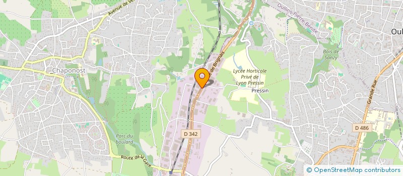 localisation de l'entreprise HOLDING DARNAULT  CHAPONOST