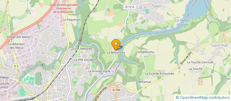 localisation de l'entreprise HOLDING DARTEVELLE  TADEN