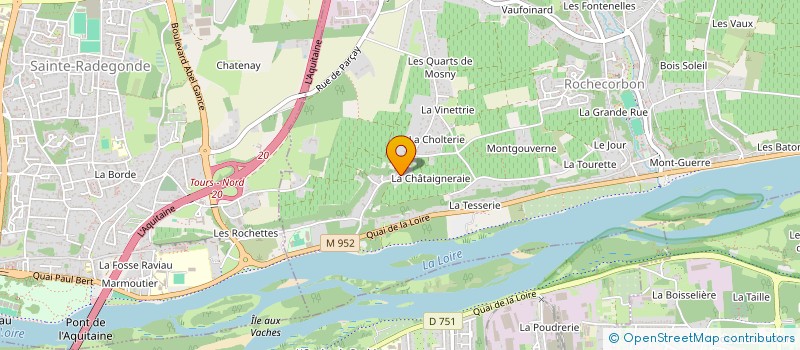 localisation de l'entreprise HOLDING DARWICHE à ROCHECORBON