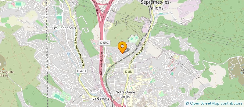 localisation de l'entreprise HOLDING DASTRU à MARSEILLE