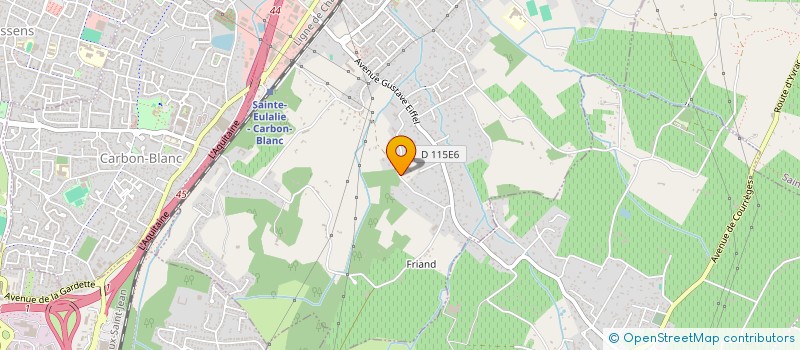 localisation de l'entreprise HOLDING DBC  FLOIRAC