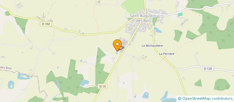 localisation de l'entreprise HOLDING DBT  SAINT-AUGUSTIN-DES-BOIS