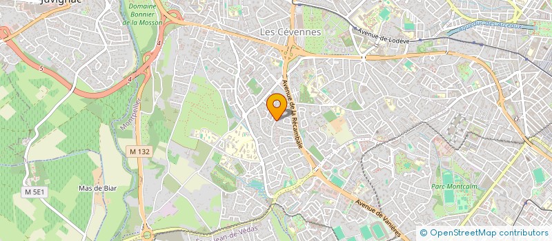 localisation de l'entreprise HOLDING DDG COMPANY à MONTPELLIER