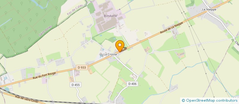 localisation de l'entreprise HOLDING DE BRAECKELAER  RENESCURE