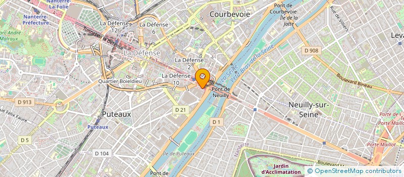 localisation de l'entreprise HOLDING DE GESTION DE PROJETS ENERGETIQUES 1 à PUTEAUX