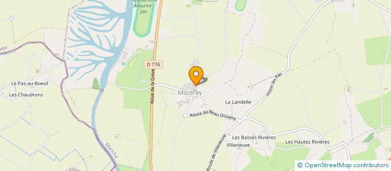 localisation de l'entreprise HOLDING DE JESSANT  PONTORSON