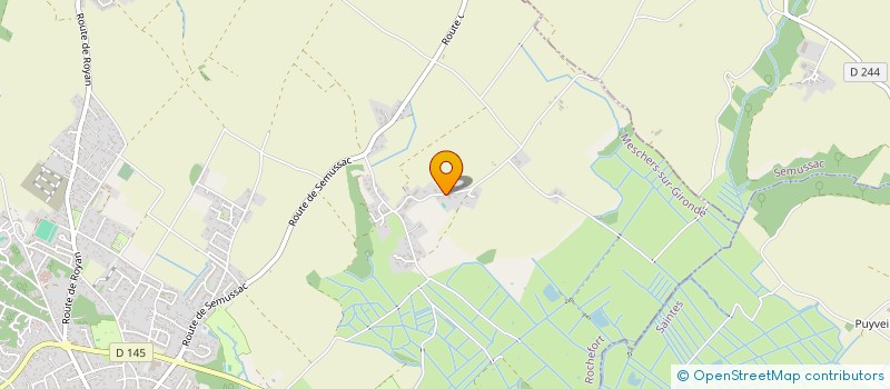 localisation de l'entreprise HOLDING DE L ATLANTIQUE  MESCHERS-SUR-GIRONDE