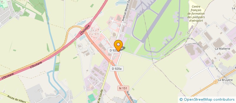 localisation de l'entreprise HOLDING DE L'AUBIER à DEOLS