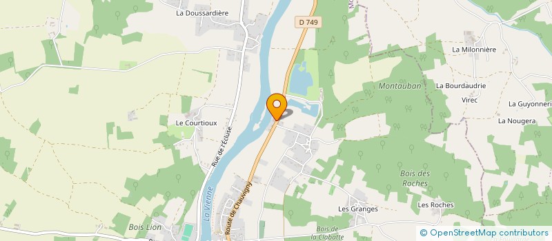 localisation de l'entreprise HOLDING DE L'ECLUSE  VALDIVIENNE