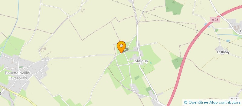 localisation de l'entreprise HOLDING DE L'EPINE  MALOUY