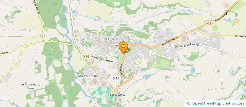 localisation de l'entreprise HOLDING DE LA BOUQUERIE N2  LECTOURE