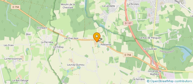 localisation de l'entreprise HOLDING DE LA COLOMBIERE  PLESDER