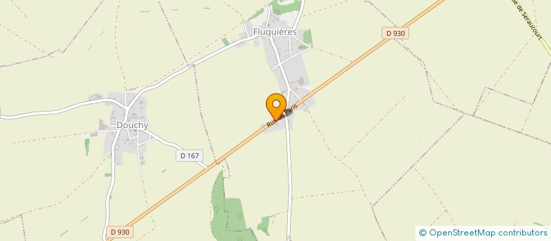 localisation de l'entreprise HOLDING DE LA FERME ROUGE  FLUQUIERES