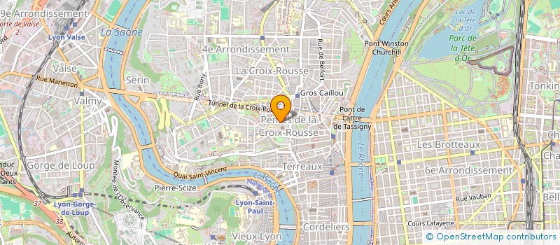 localisation de l'entreprise HOLDING DE LA LLAVE à LYON