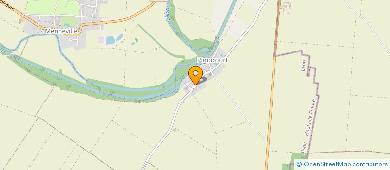 localisation de l'entreprise HOLDING DE LA PETITE FACE  PIGNICOURT