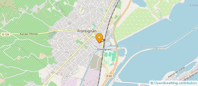 localisation de l'entreprise HOLDING DE PHARMACIEN D'OFFICINE GSEGNER-NEY à FRONTIGNAN