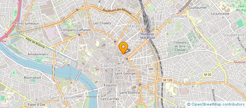 localisation de l'entreprise HOLDING DE ROALDES à TOULOUSE