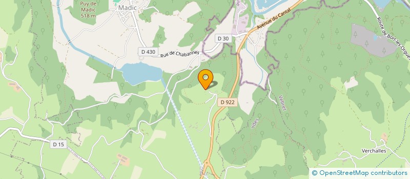 localisation de l'entreprise HOLDING DE SA à MADIC