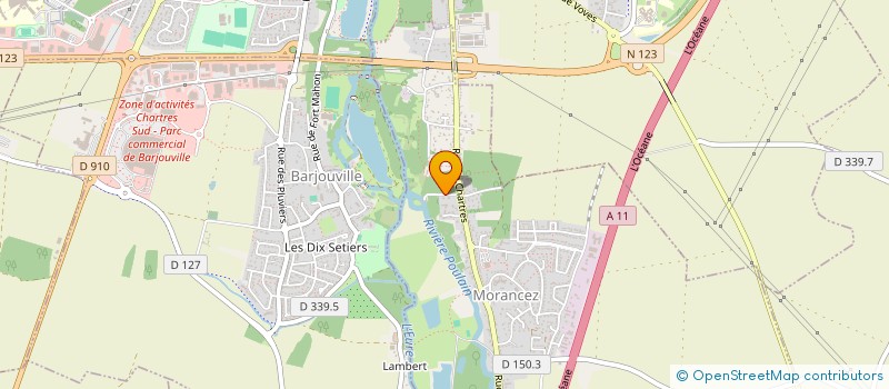 localisation de l'entreprise HOLDING DE VAUFERY à MORANCEZ