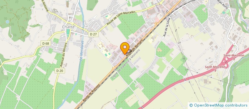 localisation de l'entreprise HOLDING DE VERNAS-HDV à CHATTE
