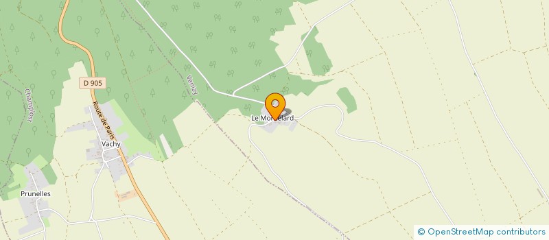 localisation de l'entreprise HOLDING DEBREUVE MEC  VENIZY