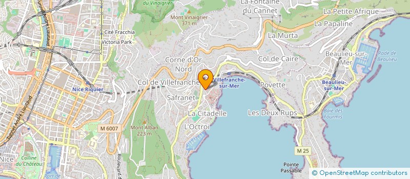 localisation de l'entreprise HOLDING DECO  VILLEFRANCHE-SUR-MER