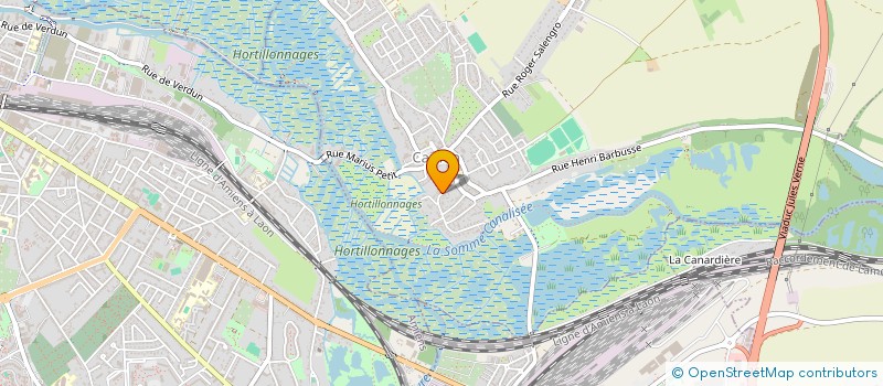 localisation de l'entreprise HOLDING DEF  CAMON