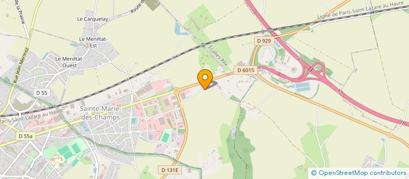 localisation de l'entreprise HOLDING DEJENTE  SAINTE-MARIE-DES-CHAMPS