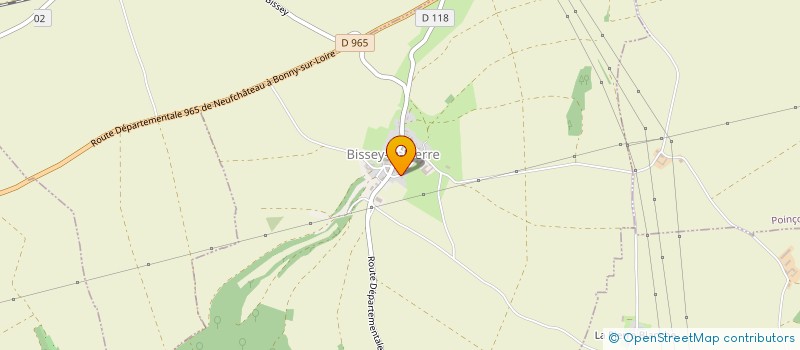 localisation de l'entreprise HOLDING DELAIRE  BISSEY-LA-PIERRE