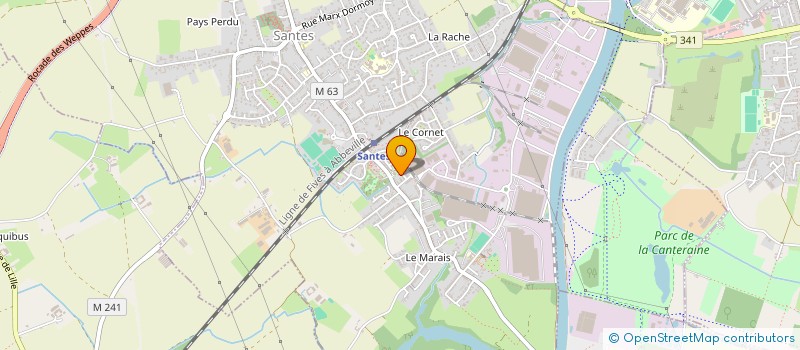 localisation de l'entreprise HOLDING DELANNOY  WAVRIN