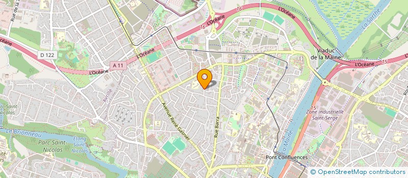 localisation de l'entreprise HOLDING DELAUNAYCO à ANGERS