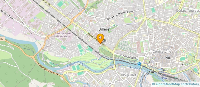 localisation de l'entreprise HOLDING DELMAS à BILLERE