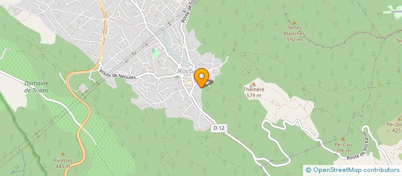 localisation de l'entreprise HOLDING DELORT  ROCBARON