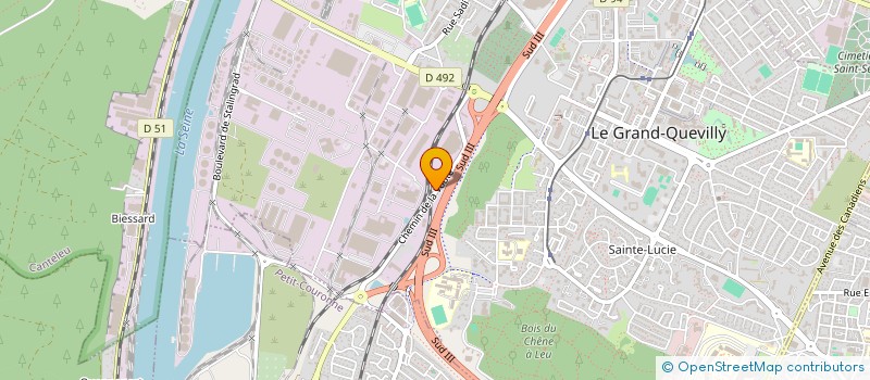 localisation de l'entreprise HOLDING DELS  LE GRAND-QUEVILLY