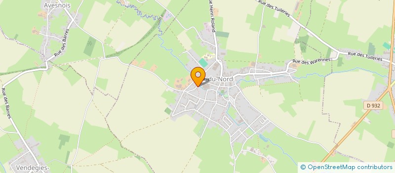 localisation de l'entreprise HOLDING DELSART  POIX-DU-NORD