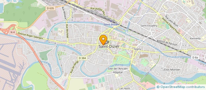 localisation de l'entreprise HOLDING DELTA IM à SAINT-DIZIER