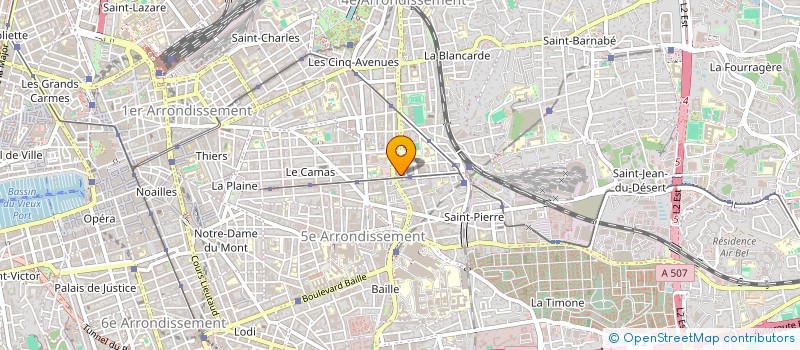 localisation de l'entreprise HOLDING DELTA RESTAURATION à MARSEILLE