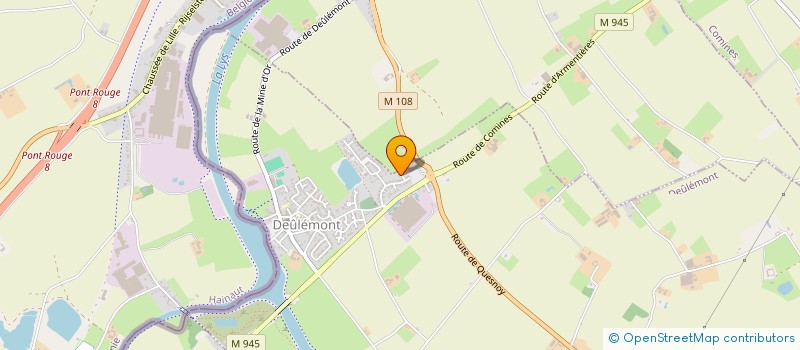 localisation de l'entreprise HOLDING DEMEULENAERE  DEULEMONT