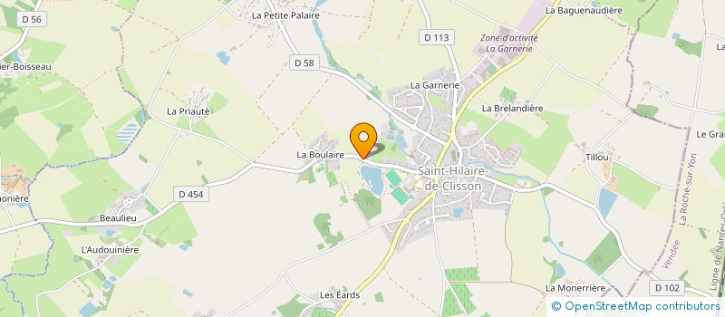 localisation de l'entreprise HOLDING DENCHRY  SAINT-HILAIRE-DE-CLISSON