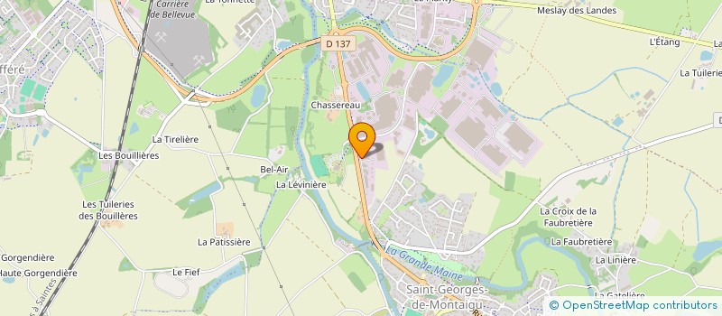 localisation de l'entreprise HOLDING DEROCQ & CO à MONTAIGU-VENDEE