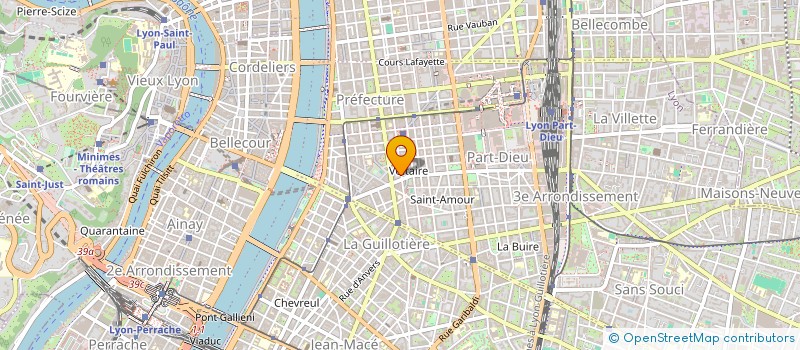 localisation de l'entreprise HOLDING DERUELLE  LYON