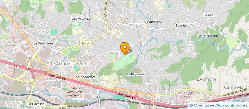 localisation de l'entreprise HOLDING DES 7 COLLINES  MARSEILLE