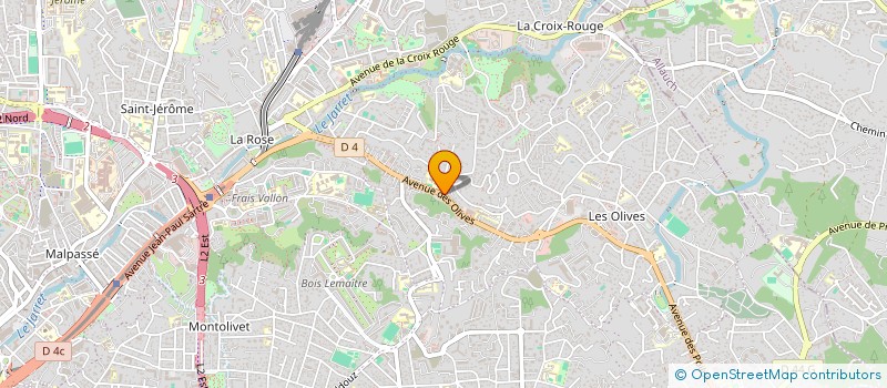 localisation de l'entreprise HOLDING DES CHATEAUX à MARSEILLE